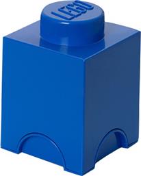 Lego Παιδικό Κουτί Αποθήκευσης από Πλαστικό 1-Stud Μπλε 12x12x18cm από το GreekBooks