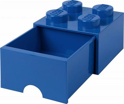 Lego Παιδικό Κουτί Αποθήκευσης από Πλαστικό 4 Knobs Μπλε 25x25x18cm