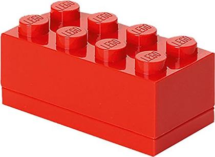 Lego Παιδικό Κουτί Αποθήκευσης από Πλαστικό Κόκκινο