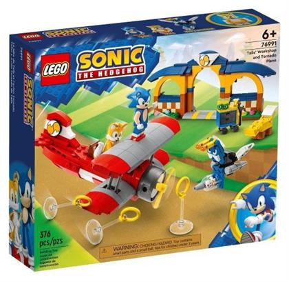 Lego Sonic The Hedgehog Tails' Workshop and Tornado Plane για 6+ Ετών