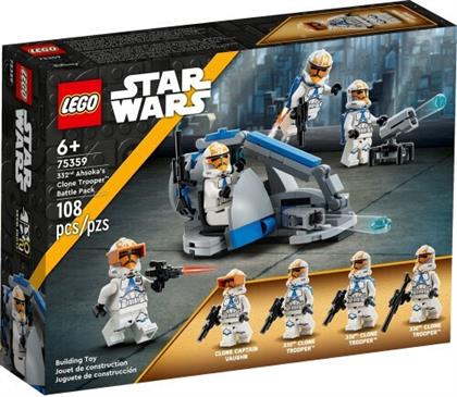 Lego Star Wars 332nd Ahsoka's Clone Trooper Battle Pack για 6+ ετών