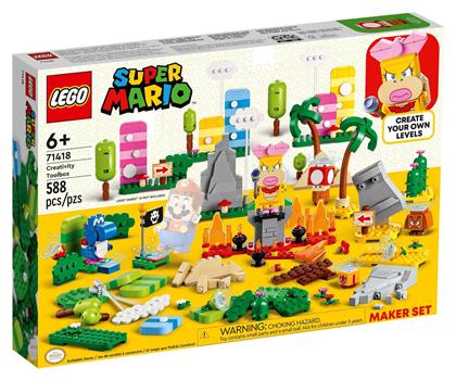 Lego Super Mario Creativity Toolbox Maker Set για 6+ Ετών