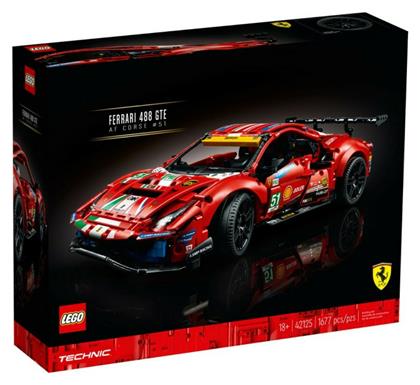 Lego Technic Ferrari 488 GTE για 18+ Ετών 1677τμχ