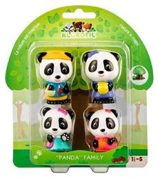 Les Klorofil Παιχνίδι Μινιατούρα Οικογένεια Panda για 1.5+ Ετών 5εκ.