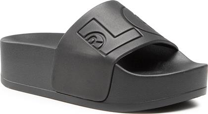 Levi's Slides με Πλατφόρμα σε Μαύρο Χρώμα από το SerafinoShoes