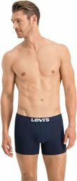 Levi's Ανδρικά Boxer Μπλε Μονόχρωμα 2Pack από το Cosmos Sport