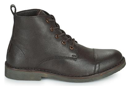 Levi's Δερμάτινα Ανδρικά Αρβυλάκια Dark Brown από το Modivo