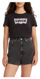 Levi's Γυναικείο T-shirt Μαύρο. από το Z-mall