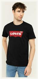 Levi's Housemark Ανδρικό T-shirt Κοντομάνικο Μαύρο από το Buldoza