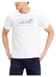 Levi's Housemark Graphic Ανδρικό T-shirt Λευκό με Λογότυπο