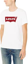 Levi's Housemark Ανδρικό T-shirt Λευκό με Λογότυπο από το Cosmos Sport