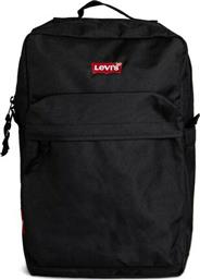 Levi's L Pack Standard Υφασμάτινο Σακίδιο Πλάτης Μαύρο