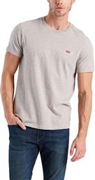 Levi's Original Ανδρικό T-shirt Γκρι Μονόχρωμο από το Cosmossport