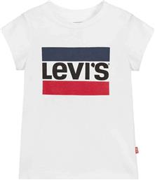 Levi's Παιδικό T-shirt για Κορίτσι Λευκό