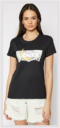 Levi's Perfect Batwing Dreamy Γυναικείο T-shirt Μαύρο με Στάμπα