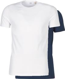 Levi's Slim 2 Pack Crewneck Ανδρικό T-shirt Πολύχρωμο από το Spartoo
