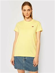 Levi's The Perfect Γυναικείο T-shirt Κίτρινο από το Modivo