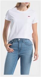 Levi's The Perfect T-Shirt Λευκό 391850006 από το Altershops