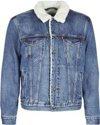 Levi's Type 3 Ανδρικό Τζιν Μπουφάν για Χειμώνα Μπλε από το Cosmossport
