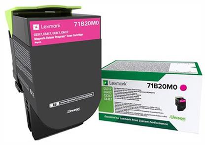 Lexmark 71B20M0 Γνήσιο Toner Laser Εκτυπωτή Ματζέντα Return Program 2300 Σελίδων