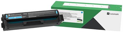 Lexmark C3220C0 Γνήσιο Toner Laser Εκτυπωτή Κυανό Return Program 1500 Σελίδων