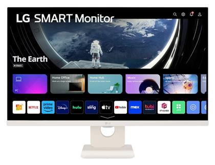 LG 27SR50F-W IPS Smart Monitor 27'' FHD 1920x1080 με Χρόνο Απόκρισης 5ms GTG