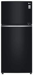 LG Δίπορτο 506lt Total NoFrost Μαύρο GTB744BMBED