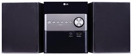 LG Ηχοσύστημα 2.0 CM1560 Micro 10W με CD Player και Bluetooth Μαύρο