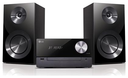 LG Ηχοσύστημα 2.0 CM2460 CM2460 100W με CD / Digital Media Player και Bluetooth Μαύρο