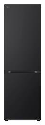 LG Ψυγειοκαταψύκτης 344lt NoFrost Μαύρος GBV3100DEP