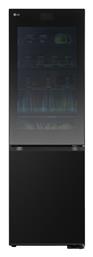 LG Ψυγειοκαταψύκτης 349lt Total NoFrost Μαύρος GBG7190CEV