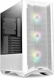 Lian Li Lancool II Mesh RGB Gaming Midi Tower Κουτί Υπολογιστή με Πλαϊνό Παράθυρο Λευκό