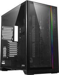 Lian Li PC-011 Dynamic XL (ROG Certified) Gaming Full Tower Κουτί Υπολογιστή με Πλαϊνό Παράθυρο και RGB Φωτισμό Μαύρο από το Kotsovolos