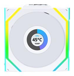 Lian Li UNIFAN SL Wireless LCD Case Fan 120mm Λευκό