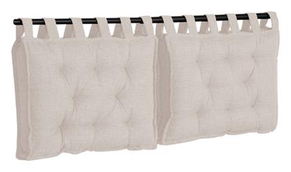 Liberta Κεφαλάρι Κρεβατιού από Ύφασμα Off White 70x10x70cm 09-2110 2τμχ