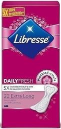 Libresse Daily Fresh Extra Long Σερβιετάκια 22τμχ από το e-Fresh