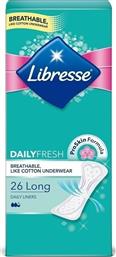 Libresse Daily Fresh Long Σερβιετάκια 26τμχ από το e-Fresh