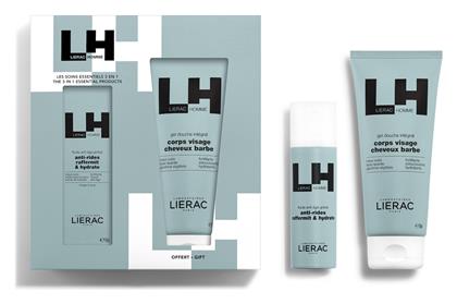 Lierac Promo Pack Homme Λεπτόρευστη Αντιγηραντική Κρέμα 50ml & Αφρόλουτρο 50ml