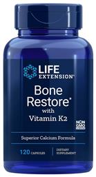Life Extension Bone Restore* with Vitamin K2 120 κάψουλες
