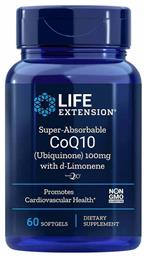 Life Extension Super-Absorbale CoQ10 D-Limon 100mg 60 μαλακές κάψουλες από το CareLife