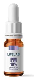 Lifelab PM Συμπλήρωμα Κάνναβης σε Σταγόνες 750mg με 10% CBD με Γεύση Citrus 10ml