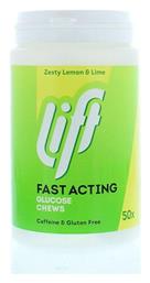 Lift GlucoTabs Fast Acting Clucose Chews 50 μασώμενες ταμπλέτες Zesty Lemon Lime