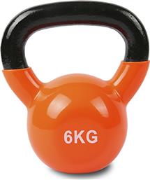 Liga Sport Kettlebell Βινυλίου 6kg Πορτοκαλί από το Plus4u