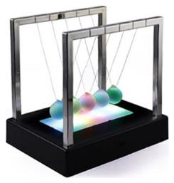 Light Up Newtons Cradle Balance Balls Εκκρεμές του Νεύτωνα για Διακόσμηση Γραφείου 15x10x15εκ.