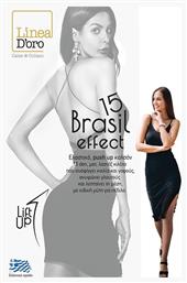 Linea D'oro Lift Up Brazil Effect Γυναικείο Καλσόν 15 Den Σύσφιξης Caramel από το Closet22