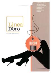 Linea D'oro Οpaque Γυναικείο Καλσόν 100 Den Γραφίτης από το Closet22
