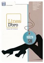 Linea D'oro Οpaque Γυναικείο Καλσόν 50 Den Κάραμελ από το Closet22