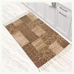 Lino Home Cuina Χαλάκι Κουζίνας Διάδρομος Beige 65x135εκ.