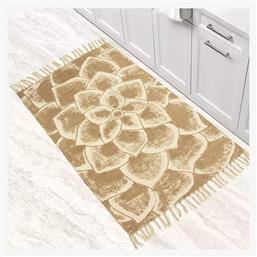 Lino Home Eldus Χαλάκι Κουζίνας Διάδρομος Beige 65x135εκ.