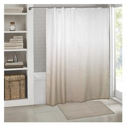 Lino Home Nombre Κουρτίνα Μπάνιου 180x200cm Mocca